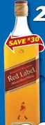 Johnnie Walker Red Label Scotch Whisky-750ml