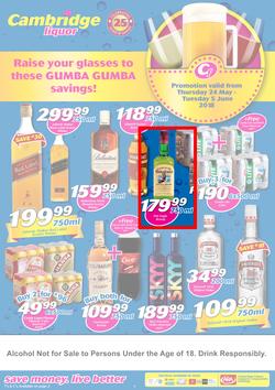 Cambridge Liquor KZN : May Month-End (24 May - 5 June 2018), page 1