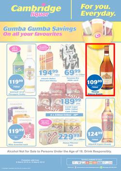 Cambridge Liquor KZN : March Mid Month (6 Mar - 19 Mar 2019), page 1