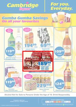 Cambridge Liquor KZN : March Mid Month (6 Mar - 19 Mar 2019), page 1