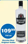 Russian Bear Original Vodka-750ml