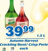 Autumn Harvest Crackling Rose / Crisp Perle-1.5Ltr Each
