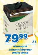 Namaqua Johannisberger White Wine-3Ltr