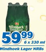 Windhoek Lager NRBs-6x330ml