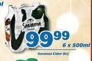 Savanna Cider Dry-6x500ml