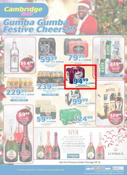 Cambridge Liquor KZN : November Month End (21 Nov - 4 Dec 2018), page 1