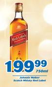 Johnnie Walker Scotch Whisky Red Label-750ml