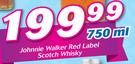 Johnnie Walker Red Label Scotch Whisky-750ml