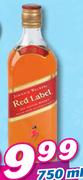Johnnie Walker Red Label Scotch Whisky-750ml