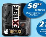 Hunter's Extreme Bold Cans-4x440ml