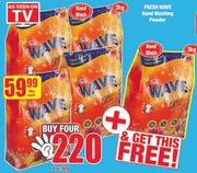 Fresh Wave Hand Washing Powder 4 x 3kg Plus Free 3kg-For All 5