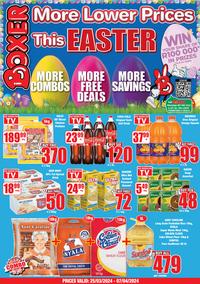 Boxer Super Stores KwaZulu-Natal : More Lower Prices This Easter (25 March - 7 April 2024)