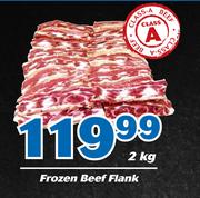 Frozen Beef Flank-2kg