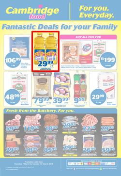 Cambridge Food KZN : March Mid Month (7 Mar - 19 Mar 2019), page 1