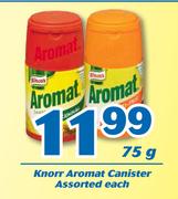 Knorr Aromat Canister-75g Each