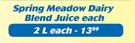 Spring Meadow Dairy Blend Juice-2Ltr