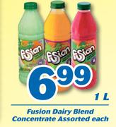 Fusion Dairy Blend Concentrate Assorted-1Ltr