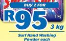 Surf Hand Washing Powder-2 x 3Kg