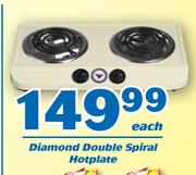 Diamond Double Spiral Hotplate-Each