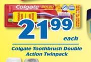 Colgate Toothpaste Double Action Twinpack-Each