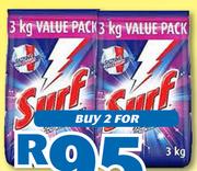 Surf Hand Washing Powder-2 x 3Kg