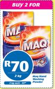 Maq Hand Washing Powder-2 x 2Kg
