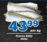 Frozen Baby Hake-Per kg