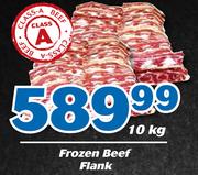 Frozen Beef Flank-10Kg