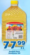 Sunfoil Pure Sunflower Oil-5Ltr