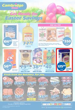 Cambridge Food KZN : March Month End (21 Mar - 9 Apr 2019), page 1