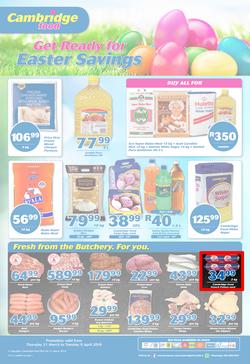 Cambridge Food KZN : March Month End (21 Mar - 9 Apr 2019), page 1