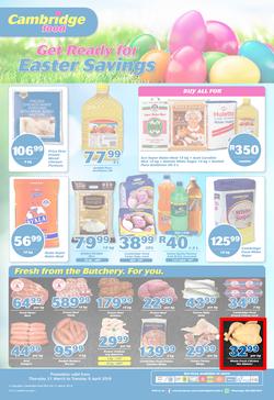 Cambridge Food KZN : March Month End (21 Mar - 9 Apr 2019), page 1