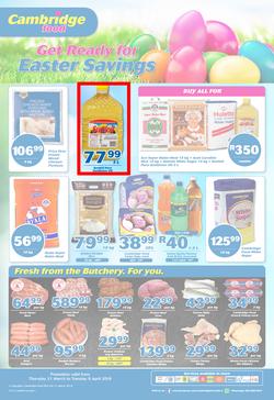 Cambridge Food KZN : March Month End (21 Mar - 9 Apr 2019), page 1