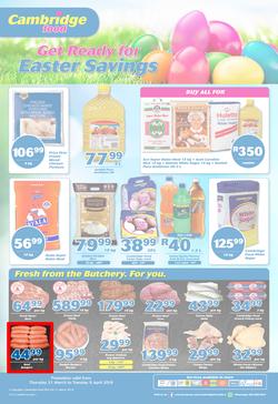 Cambridge Food KZN : March Month End (21 Mar - 9 Apr 2019), page 1