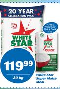 White Star Super Maize Meal-20kg 