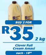 Clover Full Cream Amasi-2kg Each