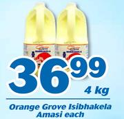 Orange Grove Isibhakela Amasi-4Kg Each 