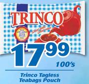 Trinco Tagless Teabags Pouch-100's 