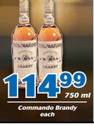 Commando Brandy-750ml Each 