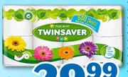 Twinsaver 1-ply Toilet Rolls-8's