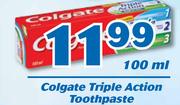 Colgate Triple Action Toothpaste-100ml
