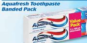 Aquafresh Toothpaste Banded Pack-2 x 100ml 