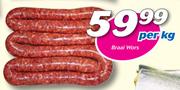 Braai Wors-Per kg