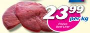 Frozen Beef Liver-Per kg
