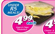 Eggs & Chips Sandwich-Each