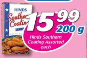 Hinds Southern Coating-200g Each