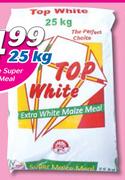 Top White Super Maize Meal-25kg