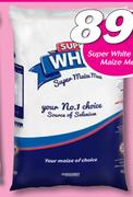Super White Super Maize Meal-25kg