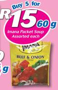Imana Packet Soup-5x60g Each