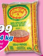 Golden Keys Red Speckled Beans-4kg